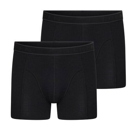 2-pack Heren boxershort Cotton Stretch Hugo Zwart