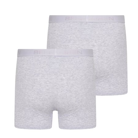 2-pack Heren boxershort Roger Melee Grijs