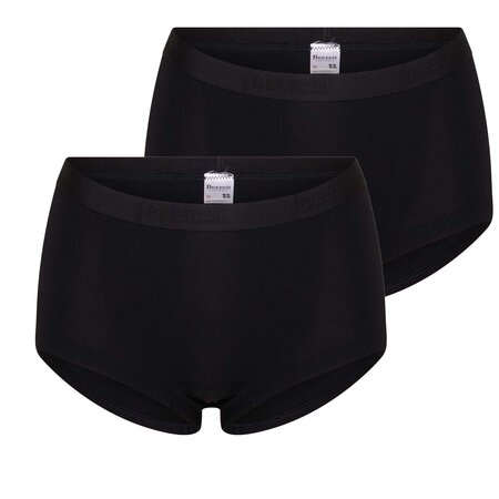 2-pack Dames hipster Beeren Young Zwart