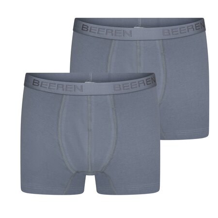 2-pack Beeren Heren boxershort Rolf Grijs (korte pijp)