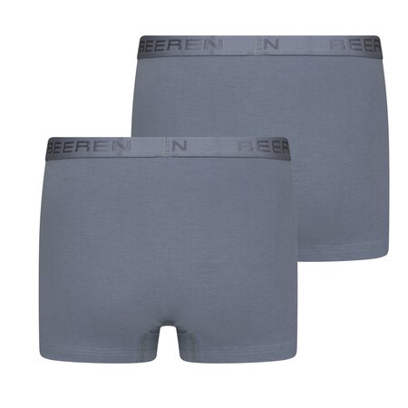 2-pack Beeren Heren boxershort Rolf Grijs (korte pijp)