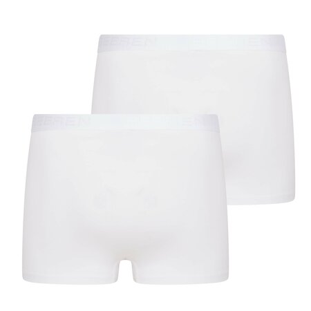 2-pack Beeren Heren boxershort Rolf Wit (korte pijp)