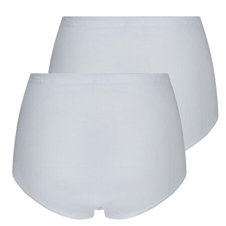 2-pack Dames tailleslip (Maxi) Briljant Wit