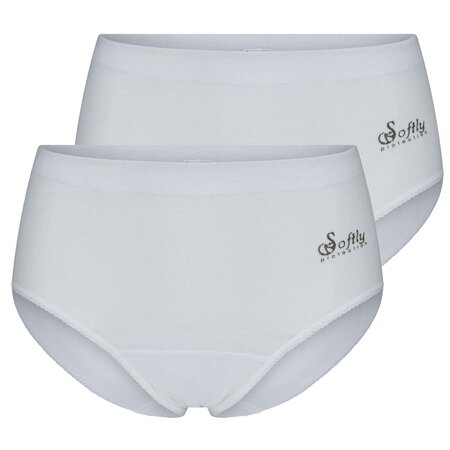 2-pack Dames heupslip Julia Wit