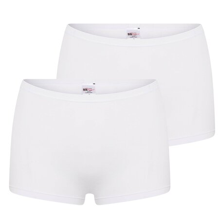2-pack Dames boxershort Comfort Feeling Wit