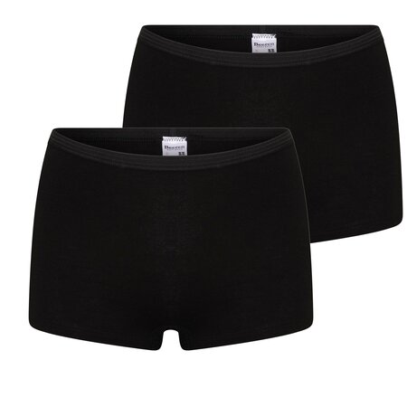 2-pack Dames boxershort Comfort Feeling Zwart