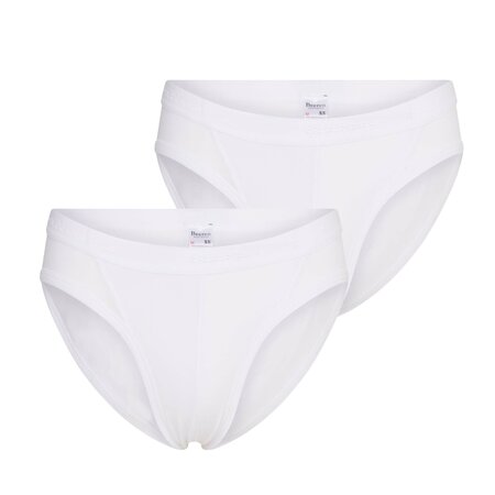 2-pack Beeren Heren sportslip Comfort Feeling Wit