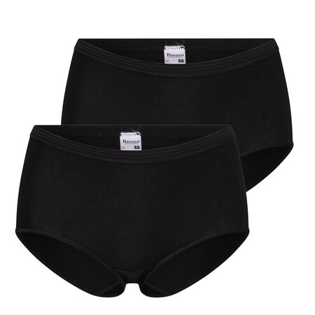 2-pack Dames slip Maxi Comfort Feeling Zwart
