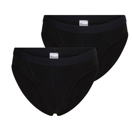 2-pack Beeren Heren sportslip Comfort Feeling Zwart